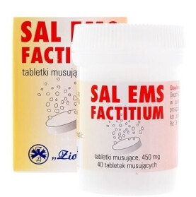 Sal Ems factitium, tabletki musujące, 40 szt.