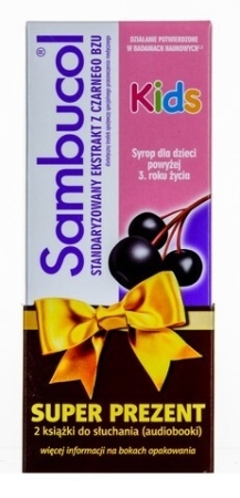 Sambucol Kids Syrop 120 ml + Prezent