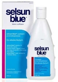Selsun Blue Szampon przeciwłupieżowy do włosów tłustych 200 ml