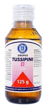 Sirupus Tussipini dla dzieci 125 g