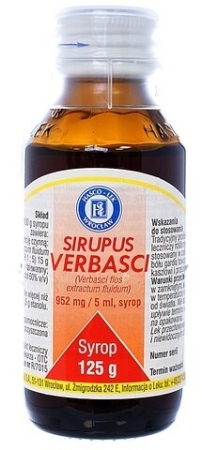 Sirupus Verbasci, syrop z dziewanny, 125 g