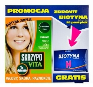 Skrzypovita, 42 tabletki + Biotyna H, 28 pastylek