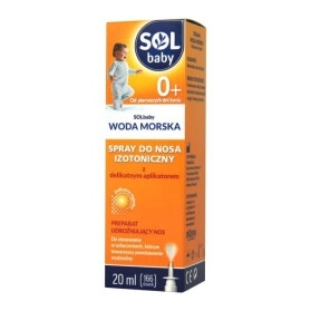 Solbaby Woda Morska spray do nosa 20ml