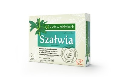 Szałwia, 150 mg, tabletki powlekane, 30 szt.