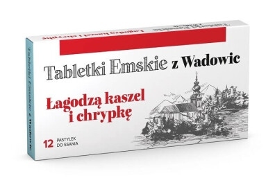 Tabletki Emskie z Wadowic, 12 tabletek musujących