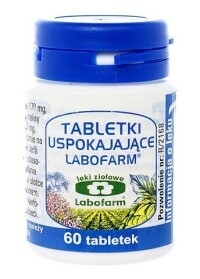 Tabletki uspokajające Labofarm, 60 sztuk