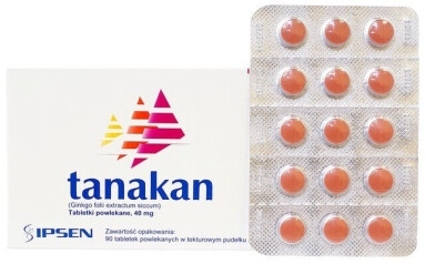 Tanakan 40 mg, 90 tabletek powlekanych