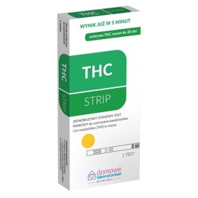 THC STRIP test na obecność marihuany ich metabolitów (THC) w moczu 1 test