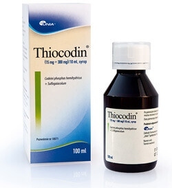 Thiocodin  syrop, 100 ml