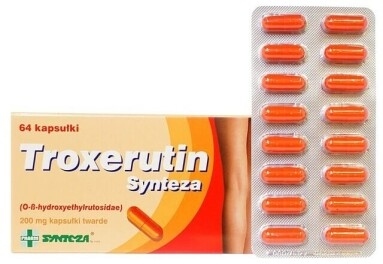 Troxerutin Synteza 200 mg, 64 kapsułki