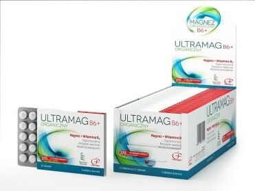Ultramag B6 30 tabletek x 25 blistry Box