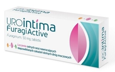UroIntima Furagi Active 50 mg, 30 tabletek