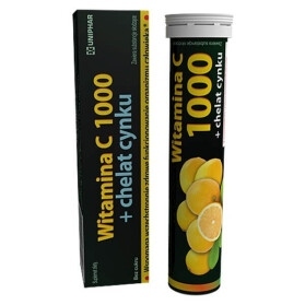 Vitamina C 1000 + Cynk, 20 tabletek musujących
