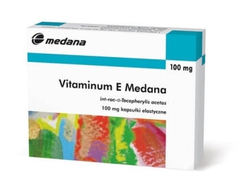 Vitaminum E Medana, 0,1 g, kapsułki, 30 szt.