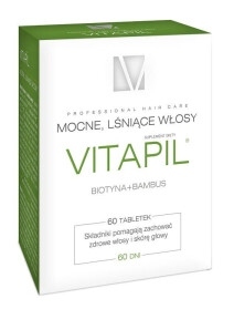 Vitapil Z Biotyna + Bambus, 60 tabletek