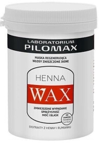 Wax Henna maska regenerująca do włosów zniszczonych jasnych 480 ml