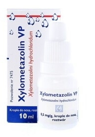 Xylometazolin Vp, 0,05%, krople do nosa, 10 g